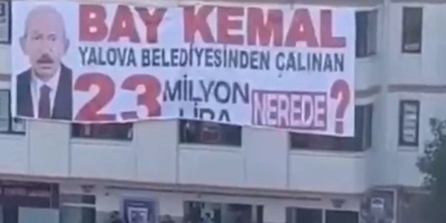 Yalova'da CHP Lideri Kılıçdaroğlu'nun zor anları! 'Belediyeden çalınan 23 milyon nerede?'