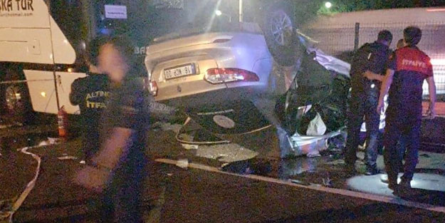 Yalova'da feci kaza: 1 ölü, 1 yaralı