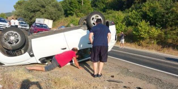 Yalova'da hatalı sollama kazası: 2 ölü, 3 yaralı!