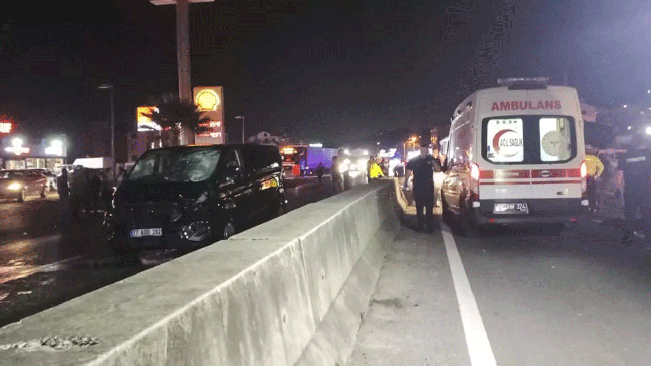 Yalova'da korkunç kaza!