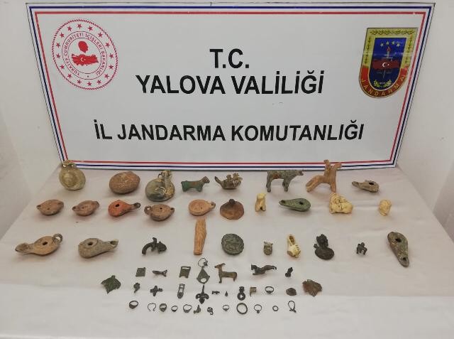 Yalova’da tarihî eser operasyonu 