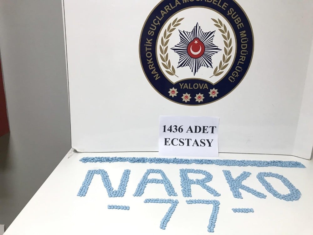 Yalova’da uyuşturucu operasyonu 