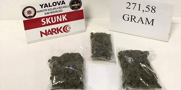 Yalova’da uyuşturucu operasyonu: 2 gözaltı