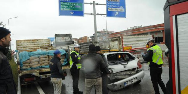 Yalova’da zincirleme kazada 'tabelalar şaşırtıyor' iddiası