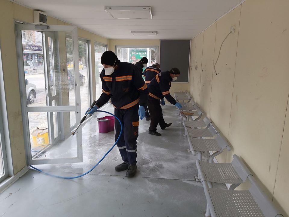 Yalvaç Belediyesi’nden Koronavirüs önlemi 