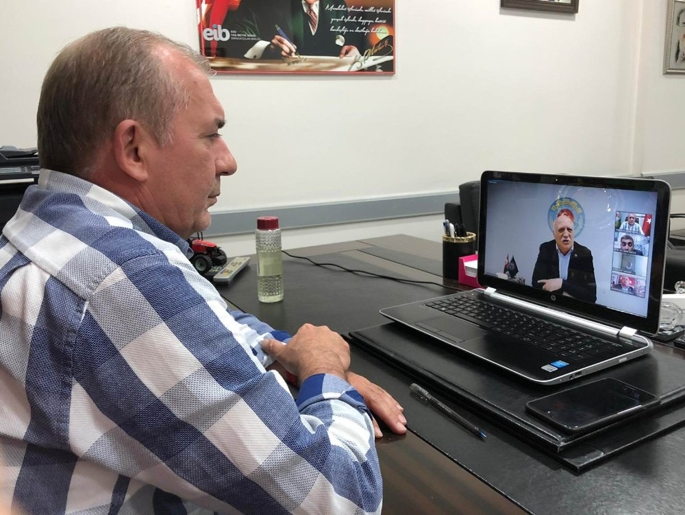 Yalvaç, video konferansta bölge çiftçisinin sorunlarını aktardı 