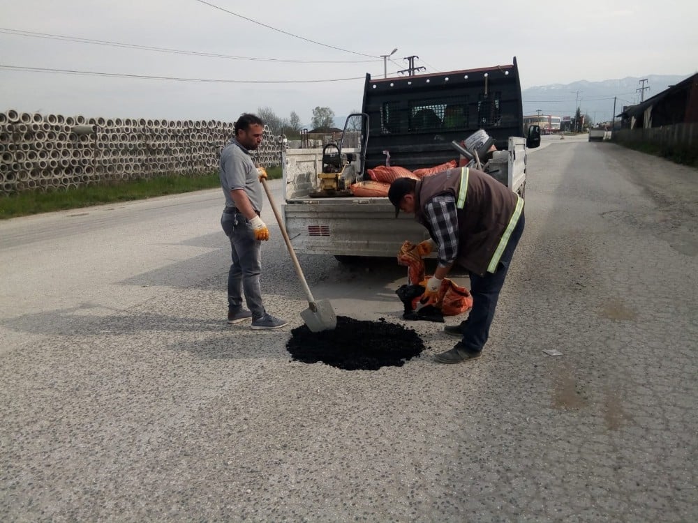 Yama çalışmaları devam ediyor 