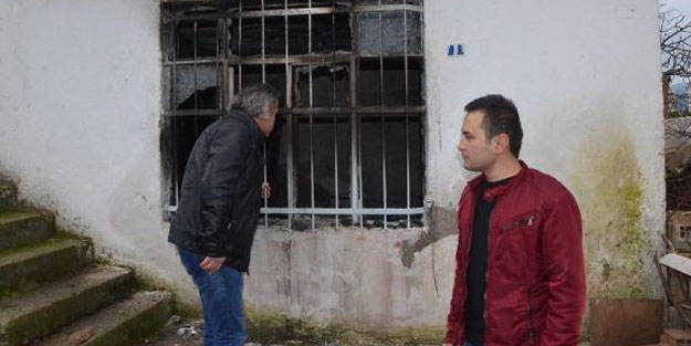 Yanan evde dumandan etkilenerek bayılan 3 kişiyi itfaiye kurtardı