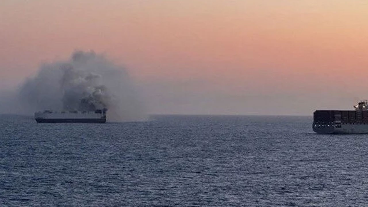 Yanan gemiden kötü haber