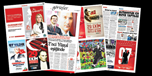 Yandaş medyada CHP bayramı! 7 gazeteye 113 reklamla para akıttılar...