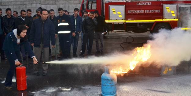 Yangın da ilk 3 dakika hayati önem taşıyor