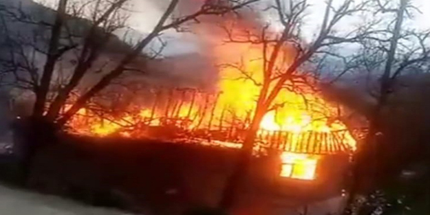 Yangın gören Rizeli vatandaş: TEDAŞ'ı arayın