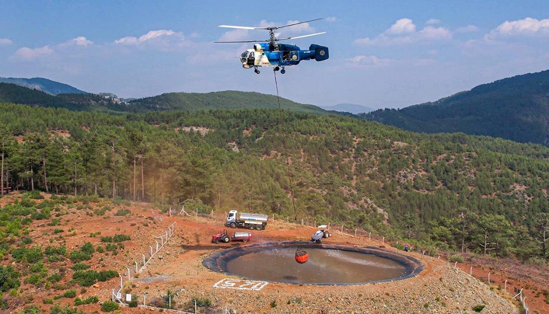 Yangın havuzu ve gölet sayısı 4 bin 630’a ulaştı