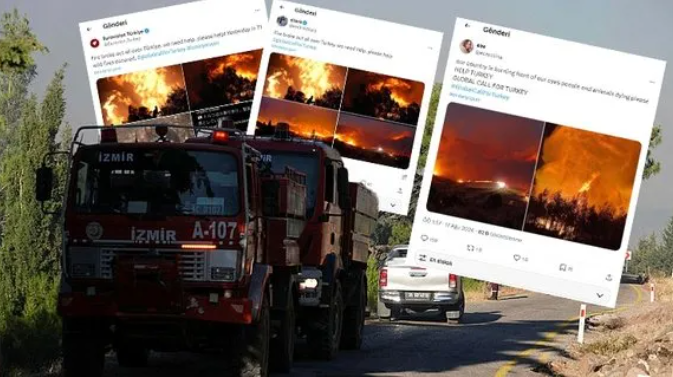 Yangın istismarcıları! Amaç Türkiye'yi aciz göstermek