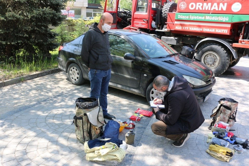 Yangın öncesi ekipmanlar denetlendi 