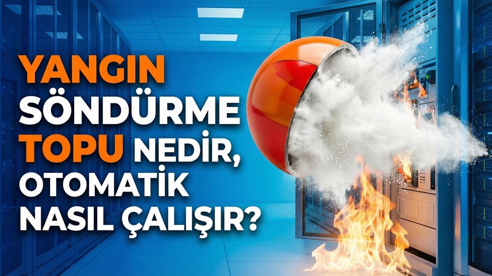 Yangın söndürme topu nedir, otomatik nasıl çalışır?
