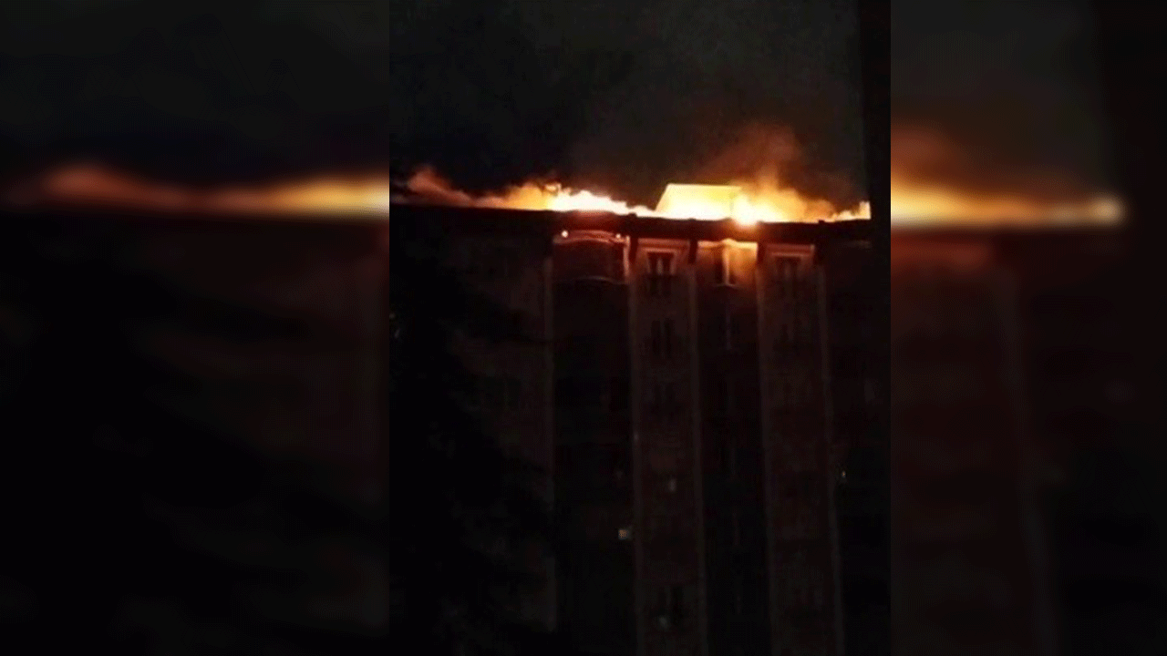 Yangın yan binalara sıçradı! Başakşehir’de korkulu anlar