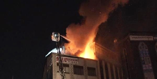 Yangına müdahale ederken elektrik çarptı