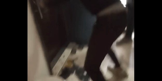 Yangına uykuda yakalandılar...Can pazarı kamerada