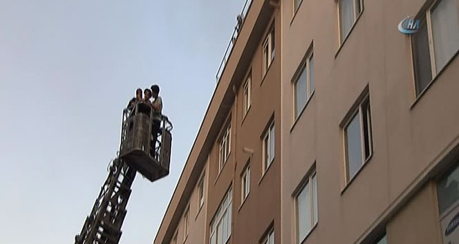 Yangında can pazarı yaşandı!