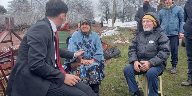 Yangında evsiz kaldılar! Şehit ailesine devlet sahip çıktı