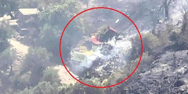 Yangını söndüren 2 pilot hayatını kaybetti