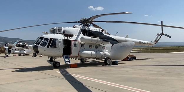 Yangınla mücadelede önemli! Gece görüşlü helikopterler müdahaleye hazır