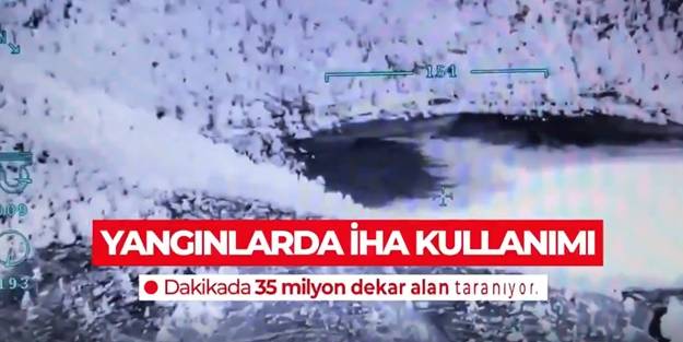 Yangınlarla mücadeleye damga vurdu... Dakikada tam 35 milyon dekar alan taranıyor