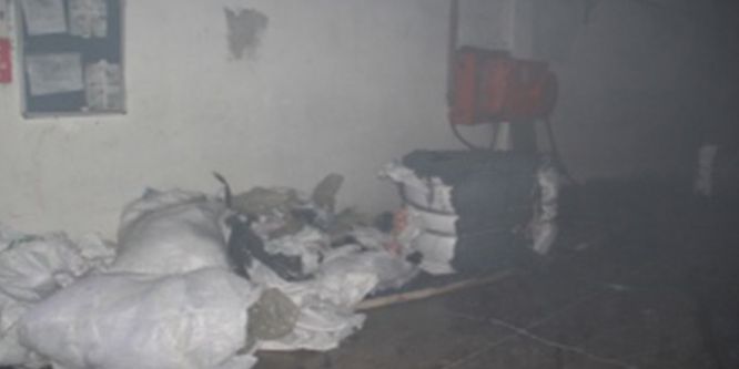 Gaziantep’te iplik fabrikasında çıkan yangın korkuttu