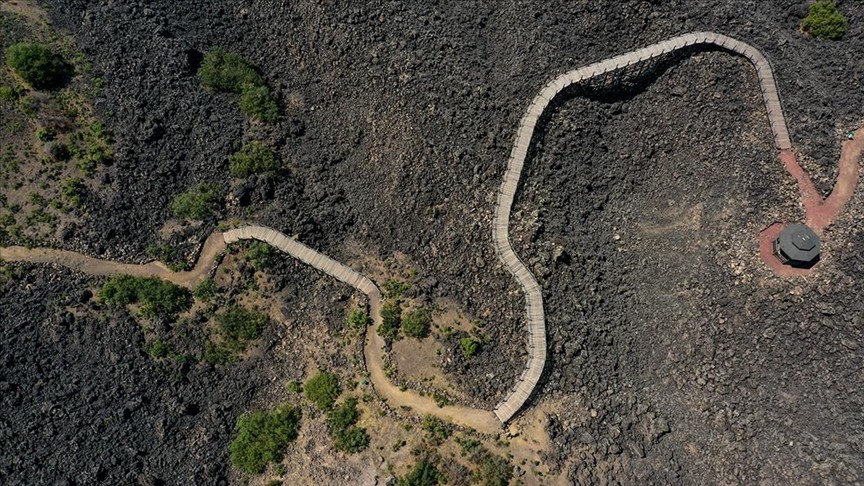 'Yanık Ülke' FPV dron ile görüntülendi