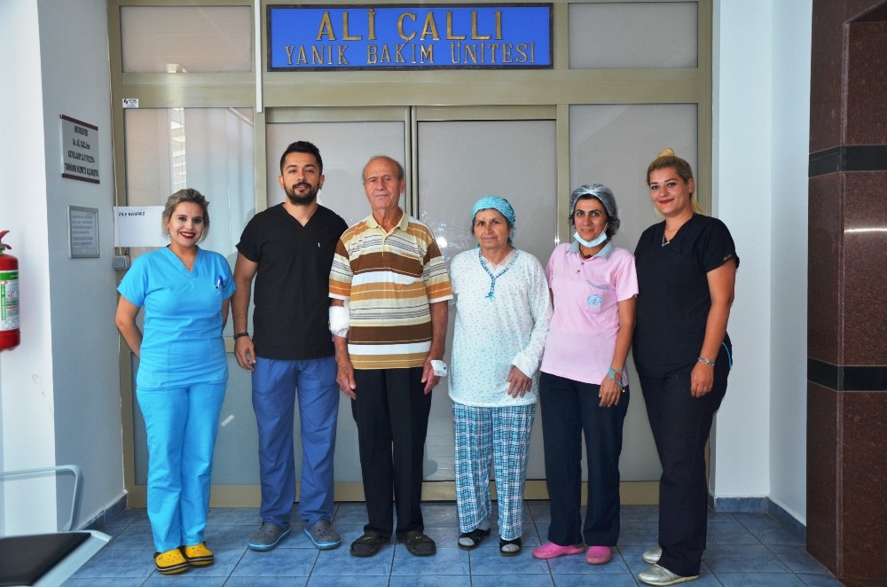 Yanık ünitesinde 250 hasta şifa buldu 