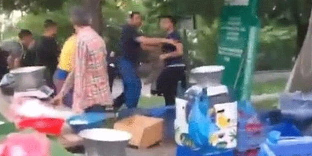 Yankesiciye pazarcılardan anlayacağı dilden ders