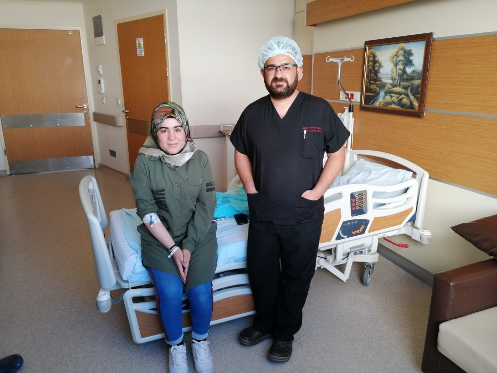 Yanlışlıkla yuttuğu iğne 3 ay sonra operasyonla çıkarıldı 