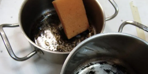 Yanmış tencerelerinizi sakın çöpe atmayın! Bu haberi okuyunca fikriniz değişecek...