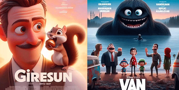 Yapay zeka belirledi! Türkiye çizgi film olsaydı hangi il ne olurdu