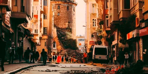 Yapay zeka İstanbul depremini böyle çizdi! İşte şaşırtan sonuçlar