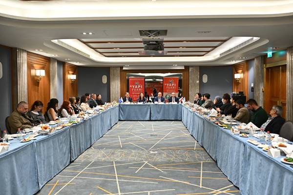 Yapı ve inşaat dünyası 456 Milyon Euro’luk ticaret hacminde buluşuyor