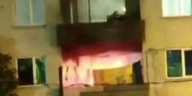 Yapılan zamma sinirlendi! Kiracı evi ateşe verdi