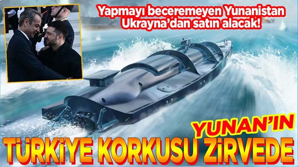 Yapmayı beceremeyen Yunanistan Ukrayna’dan satın alacak! Yunanın Türkiye korkusu zirvede!