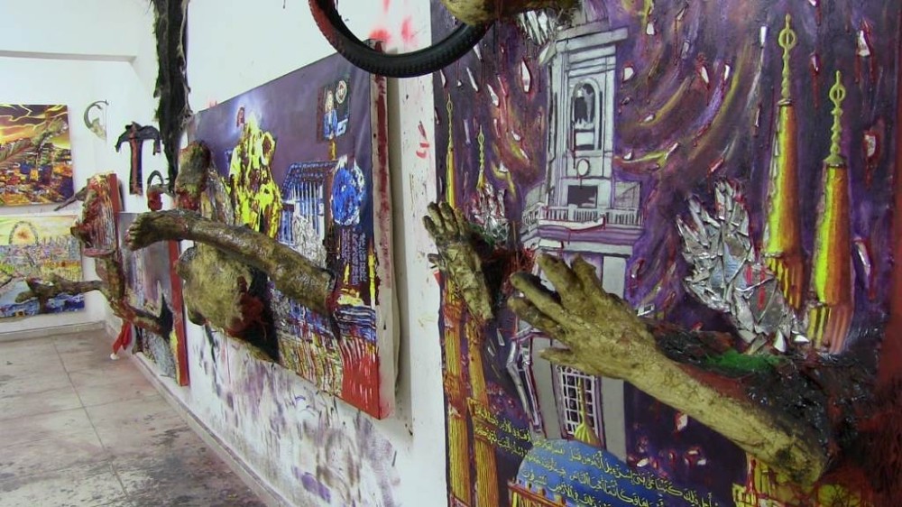 Yaptığı ilginç resimler ile dünyadaki teröre ve 15 Temmuz’a dikkat çekmeye çalıştı 