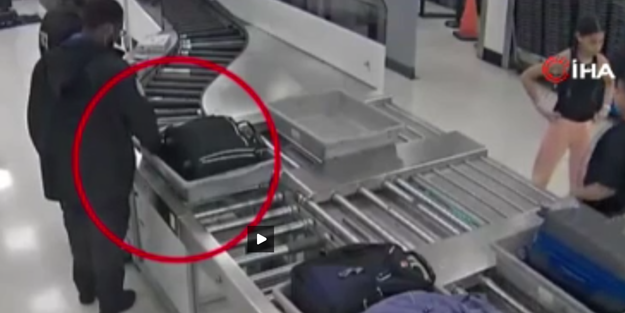 Yaptığını görünce hayrete düşeceksiniz! Böyle güvenlik görevlisine zor rastlanır