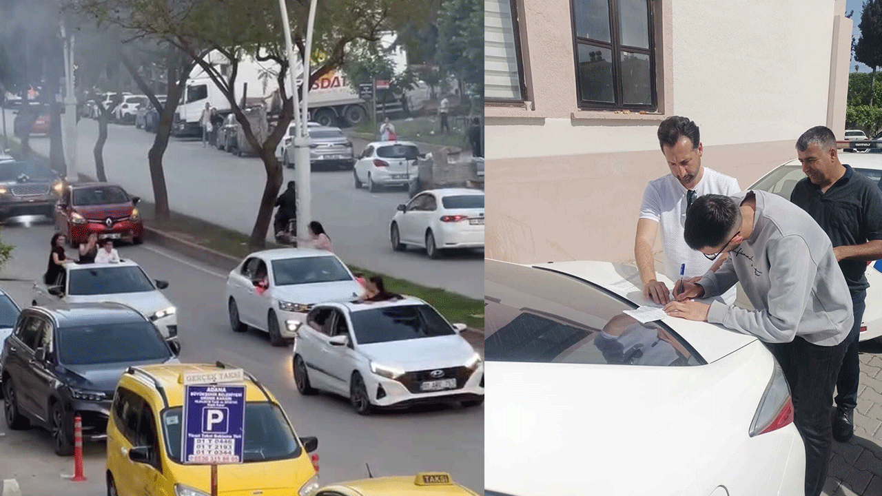 Yaptıkları drift pahalıya patladı