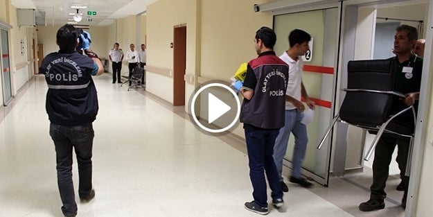 Yaraladıkları şahsa hastanede bir daha saldırdılar!