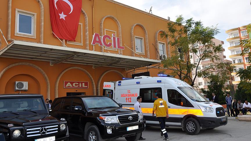 Yaralanan Derik Kaymakamı yoğun bakımda