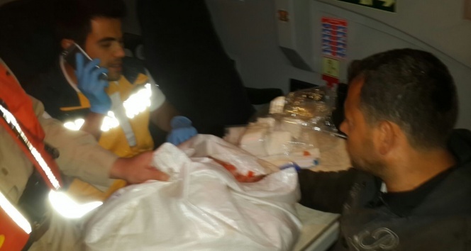 Yaralı balıkçıyı sahil güvenlik kurtardı