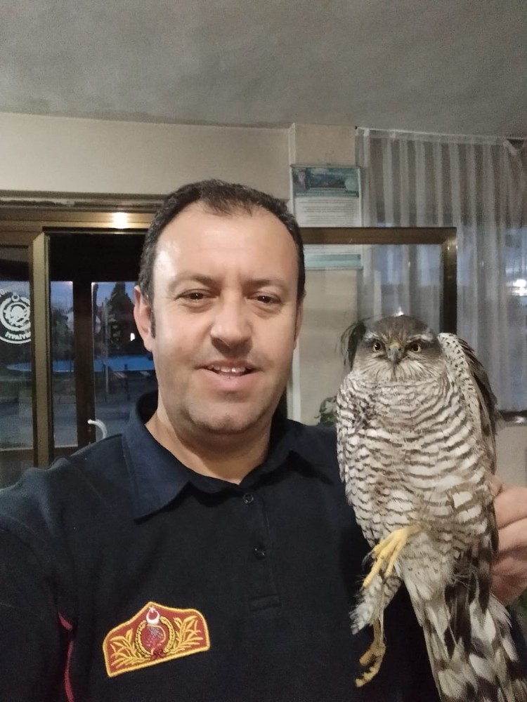 Yaralı Doğan’ın yardımına itfaiye yetişti 