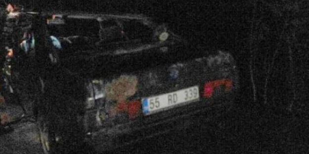 Kaza yaptı, yaralı eşi ve 4 çocuğunu bırakıp kaçtı