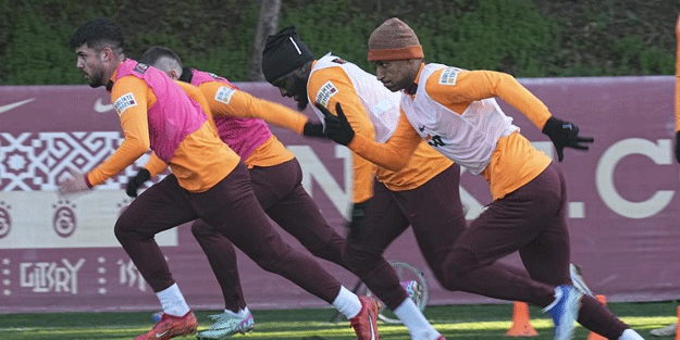 Yaralı Galatasaray, Kayserispor maçı hazırlıklarına başladı