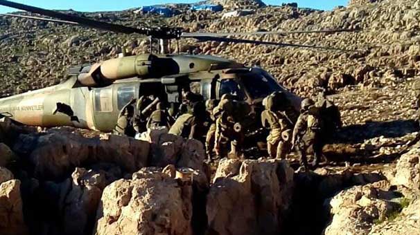 Yaralı PKK'lı teröriste ilk müdahaleyi asker yaptı!