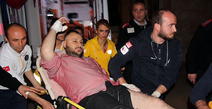 Yaralıyı görünce şaşırdı!